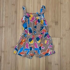 Carter's Brown and Blue Jumpsuit Playful Romper